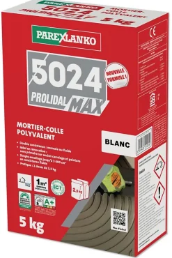 5024 colle prolidal blanc 5kg parexlanko