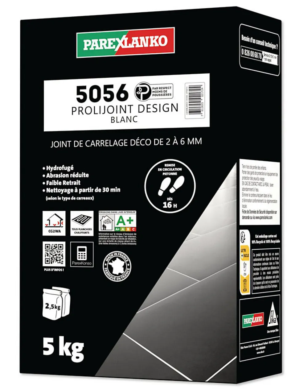 5056 design blanc 5 kg parexlanko