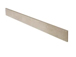 5 Plinthes en carrelage gris clair effet béton L.60 x l.7,5 cm x ép.9 mm, Arina