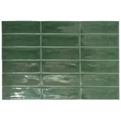 Altea Green Série Revêtement grès cérame premium 5x15 cm.