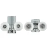 AMIG - Roulement cabine PMC06 - 25 mm - Zamak - Chromé