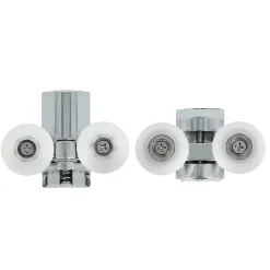 AMIG - Roulement cabine PMC06 - 25 mm - Zamak - Chromé