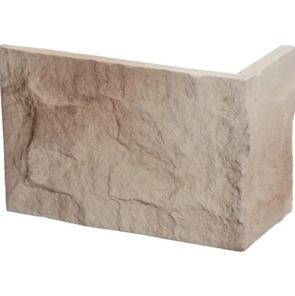 Angle plaquette de parement béton Roma (vendu par 7 pièces)