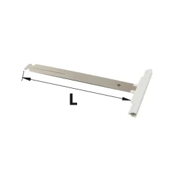 Attache tablier souple pour volet roulant L.180mm - 3 pièces