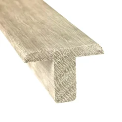 Barre de jonction Chêne l. 35mm Long. 1m Parquet Ep. 20mm Brut