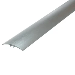 Barre de seuil en aluminium Argent brossé 37 X 930 mm