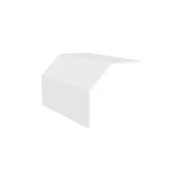 Bavette rénovation pour fenêtre pvc blanc 10 x l.300 cm