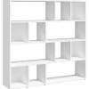Bibliothèque/Cloison de séparation Blanc 105x24x102 cm vidaXL