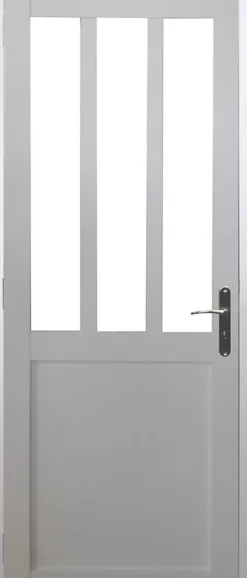 Bloc Porte Atelier Blanc H204 X L83 Côte Tableau P.gauche Gd Menuiseries