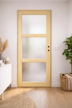 Bloc Porte Ayous Vitrée H204 X L73 Côte Tableau P.gauche Gd Menuiseries