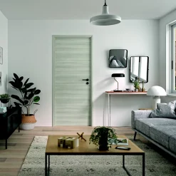 Bloc Porte Reversible Barbade2 chêne Sauvae H. 204 X 73 X 4 Cm