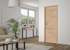 Bloc Porte Reversible chêne clair Rio H. 204 X 83 X 4 Cm