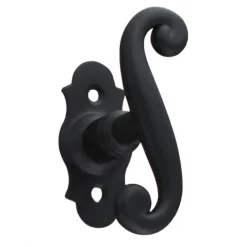 Bouton de fenêtre fer forgé COQ noir