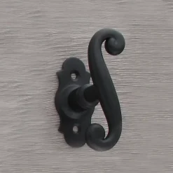 Bouton de fenêtre fer forgé COQ noir