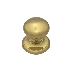 Bouton fixe de tirage de porte en Laiton D70 mm Laiton PVD Haute resistance