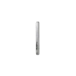 Carré de poignée de porte à condamnation acier ⌀6 mm H. 6 x L.70 mm gris