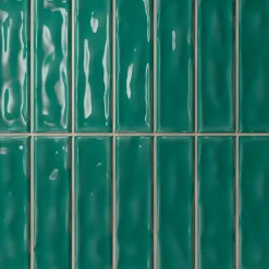 Carreau Pré-découpé Effet Mosaïque. Série Stick Émeraude 20x20 cm