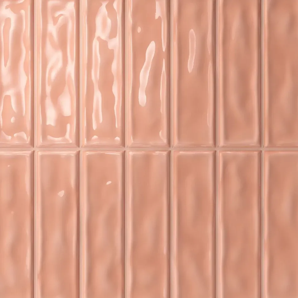 Carreau Pré-découpé Effet Mosaïque. Série Stick Corail 20x20 cm