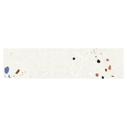 Carreau Premium pour mur effet Terrazzo. Terrazzo Pearl Mat. 7,5x30 cm.