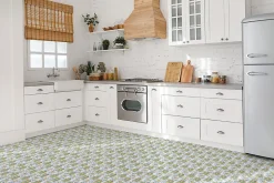 Carreaux vinyle Tulup 30x30 cm Citrique 9 pcs