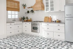 Carreaux vinyle Tulup 30x30 cm Motif en diamant 9 pcs