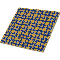 Carreaux vinyle Tulup 30x30 cm Design floral 9 pcs