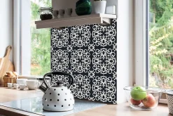 Carreaux vinyle Tulup 30x30 cm Ambiance arabe 9 pcs