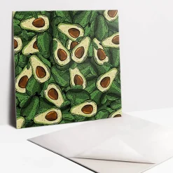 Carreaux vinyle Tulup 30x30 cm avocat vert 9 pcs