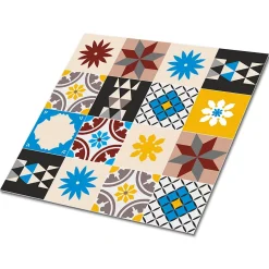 Carreaux vinyle Tulup 30x30 cm Mosaïque orientale 9 pcs