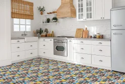 Carreaux vinyle Tulup 30x30 cm Mosaïque orientale 9 pcs