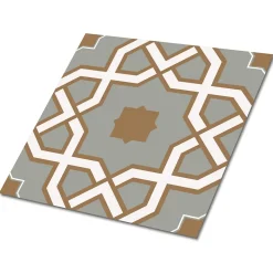 Carreaux vinyle Tulup 30x30 cm Motif géométrique 9 pcs