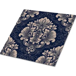 Carreaux vinyle Tulup 30x30 cm Motif damassé 9 pcs