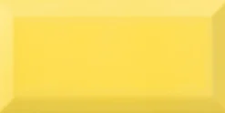 Carrelage Carreau Metro 15 X 7.5 cm Jaune - vendu par boite de 1,125 m2 soit 100 carreaux -