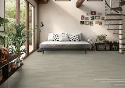 Carrelage effet bois sol intérieur / mur intérieur Line Wood Ivory l.20 X L.120 cm rectifié 1er choix.