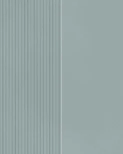 Carrelage effet Béton 3D Bleu Brume Linea Mix 50x40x0,85 cm Mat Cortivo - Mur intérieur (vendu par carton de 1,2 m²) - RO'MA CARRE