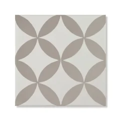 Carrelage effet Carreau ciment Tiana 20x20x1,1 cm Cemira - Sol et mur intérieur (vendu au m²) - RO'MA CARRELAGE