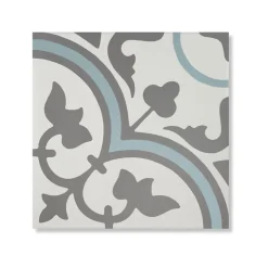 Carrelage effet Carreau ciment Navas 20x20x1,1 cm Cemira - Sol et mur intérieur (vendu au m²) - RO'MA CARRELAGE