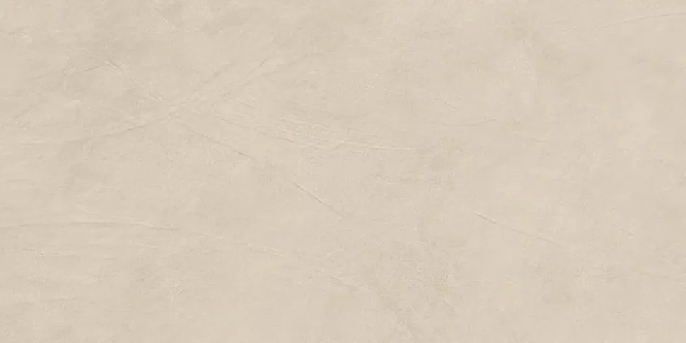 Carrelage effet Enduit Beige Lin 120x60x0,9 cm Mat Calviro - Sol et mur intérieur (vendu par carton de 1,44 m²) - RO'MA CARRELAGE