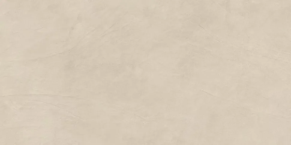 Carrelage effet Enduit Beige Lin 120x60x0,9 cm Mat Calviro - Sol et mur intérieur (vendu par carton de 1,44 m²) - RO'MA CARRELAGE