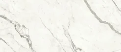 Carrelage effet Marbre Blanc Calacatta Majestic 278x120x0,6 cm Silk Faventa - Mur intérieur (vendu par carton de 3,336 m²) - RO'MA