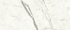 Carrelage effet Marbre Blanc Calacatta Majestic 278x120x0,6 cm Silk Faventa - Mur intérieur (vendu par carton de 3,336 m²) - RO'MA