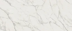 Carrelage effet Marbre Blanc Calacatta Extra Veinage continu 278x120x0,6 cm Brillant Clarenza - Mur intérieur (vendu par carton de