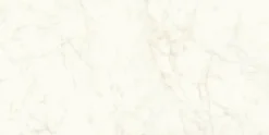 Carrelage effet Marbre Blanc Calacatta Celeste 240x120x0,9 cm Brillant Faventa - Mur intérieur (vendu par carton de 2,88 m²) - RO'