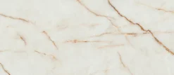 Carrelage effet Marbre Blanc Cristallo 278x120x0,6 cm Silk Sorvella - Mur intérieur (vendu par carton de 3,336 m²) - RO'MA CARRELA