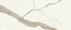 Carrelage effet Marbre Blanc Calacatta Alba 278x120x0,6 cm Silk Montira - Mur intérieur (vendu par carton de 3,336 m²) - RO'MA CAR