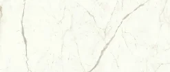 Carrelage effet Marbre Blanc Calacatta Prima 278x120x0,6 cm Silk Faventa - Mur intérieur (vendu par carton de 3,336 m²) - RO'MA CA