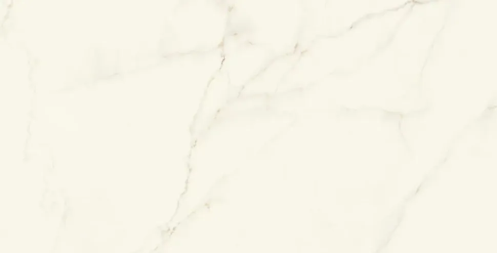 Carrelage effet Marbre Blanc Calacatta Divino 240x120x0,9 cm Brillant Montira - Mur intérieur (vendu par carton de 2,88 m²) - RO'M