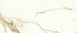 Carrelage effet Marbre Blanc Calacatta Supreme 120x50x0,85 cm Silk Faventa - Mur intérieur (vendu par carton de 1,8 m²) - RO'MA CA