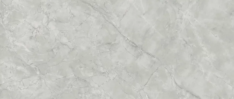 Carrelage effet Marbre Gris Mist 278x120x0,6 cm Brillant Montira - Mur intérieur (vendu par carton de 3,336 m²) - RO'MA CARRELAGE