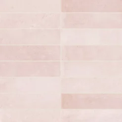 Carrelage effet Zellige Rose 18,4x4,6x0,85 cm Terronys - Sol et mur intérieur - RO'MA CARRELAGE